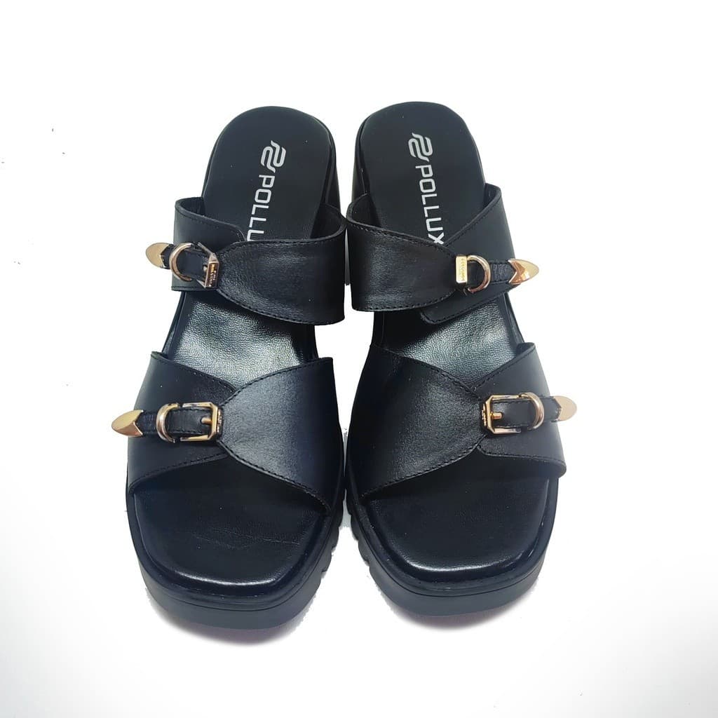 Thumbnail gambar ke-4 produk Pollux Classic WPOAY 03 - Sandal Heels Wanita | Wedges Wanita Kekinian