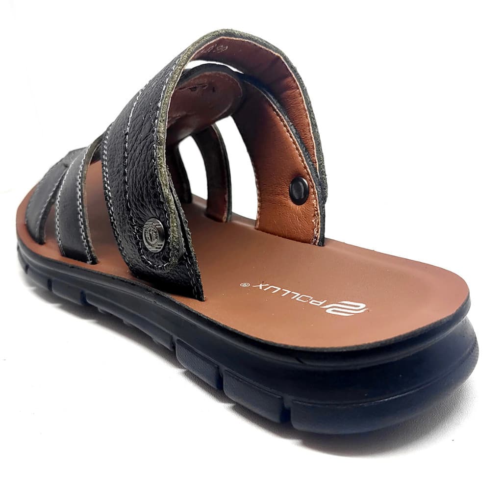 Thumbnail gambar ke-4 produk Pollux PDQ 6683 - Sandal Kulit Pria Slip On Sangat Nyaman Dan Anti Slip