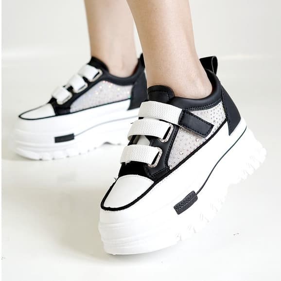 Thumbnail gambar ke-3 produk Mecer SYP Bora Jinju Collection | Sepatu Wanita | Sepatu Wedges | Sneakers Korea