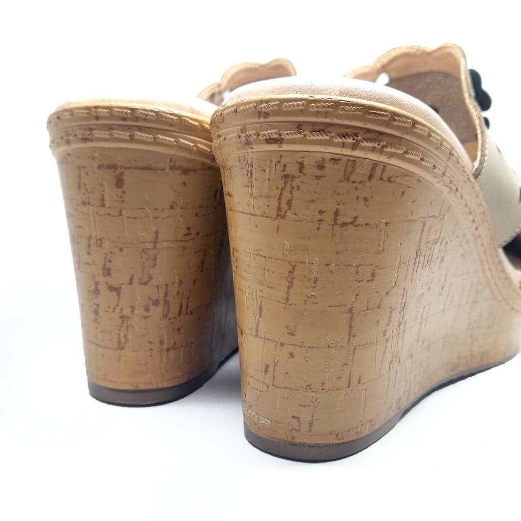 Thumbnail gambar ke-5 produk Pollux Terra Gabus WPOKT 12 - Sandal Wedges | Selop Wedges | Sepatu Wedges Wanita