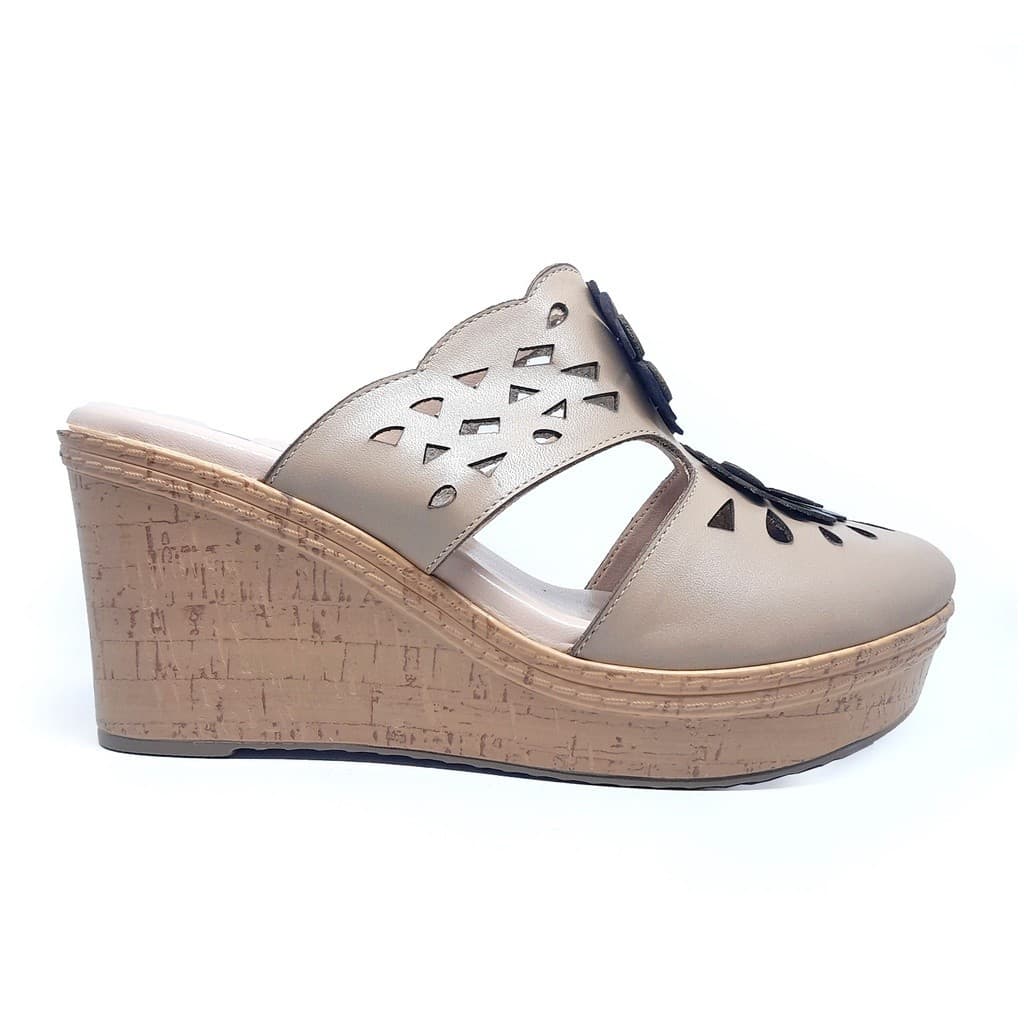 Thumbnail gambar ke-10 produk Pollux Terra Gabus WPOKT 12 - Sandal Wedges | Selop Wedges | Sepatu Wedges Wanita