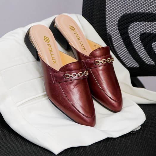 Gambar produk Pollux Monday WPOMS 24 Sepatu Sandal Mules Selop Wanita Model Heels