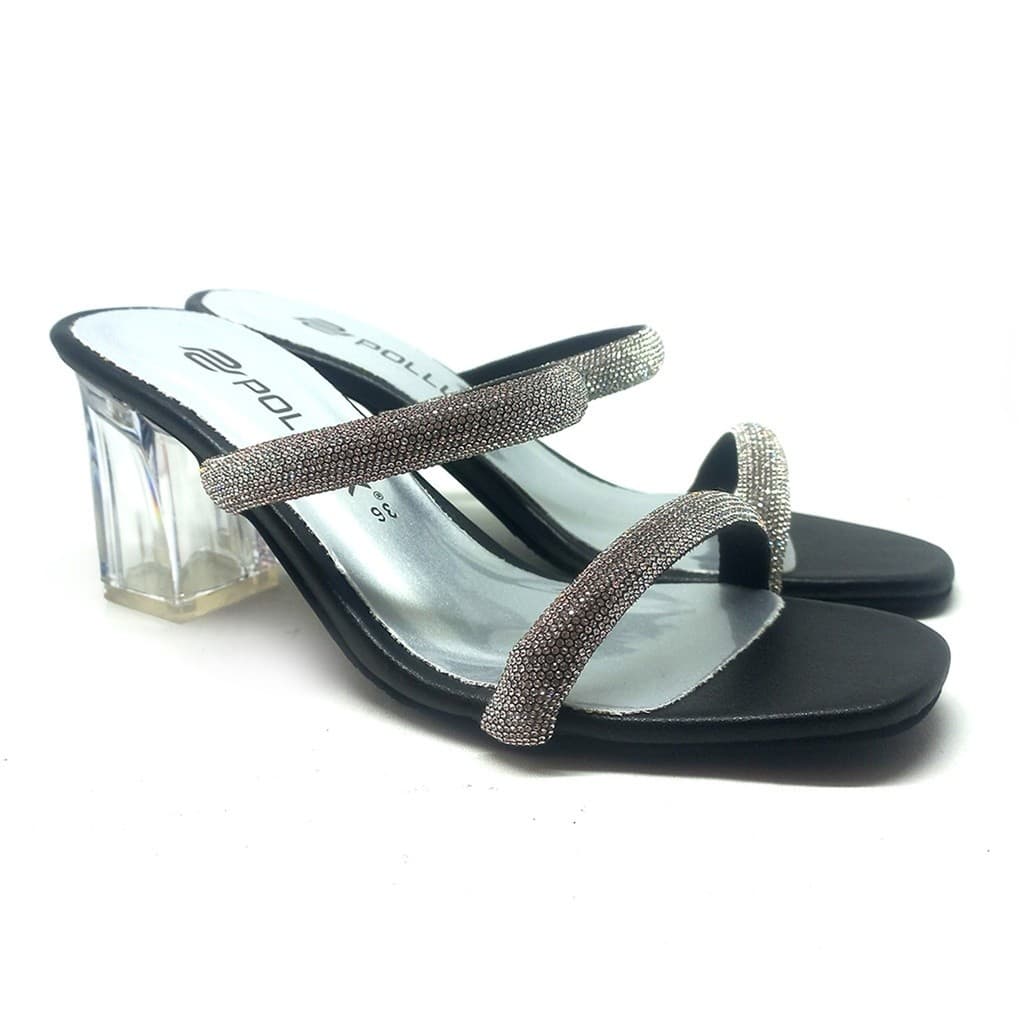 Thumbnail gambar ke-4 produk Pollux Simpilcity WPOEO 46 - Clear Heels | Heels Transparan | Sepatu Heels Wanita | Heels Casual 7Cm