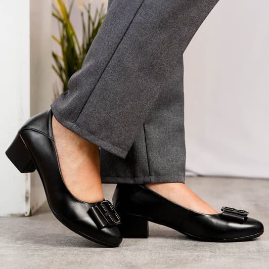 Thumbnail gambar ke-2 produk Pollux Monday WDQ 3068 Sepatu Pantofel Wanita | Sepatu Kerja | Sepatu Kantor Heels