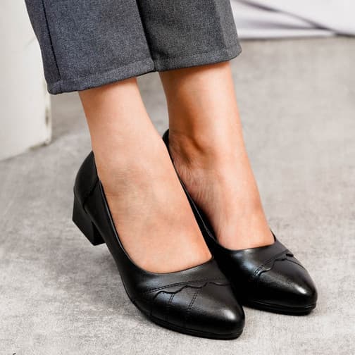 Thumbnail gambar ke-3 produk Pollux Monday - WDQ 1806 | Sepatu Pantofel Wanita | Sepatu Kerja Wanita | Pantofel Kerja Wanita