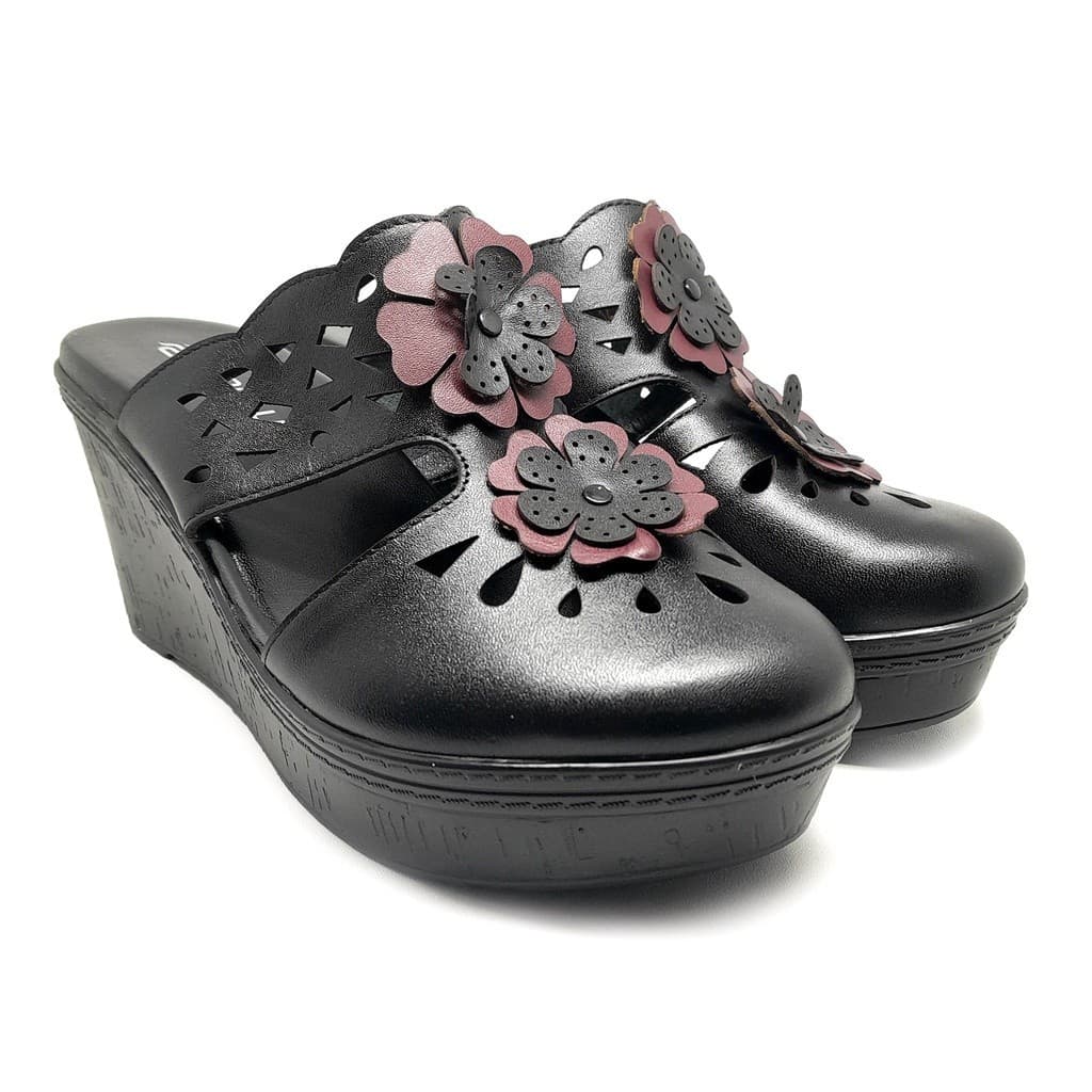 Thumbnail gambar ke-4 produk Pollux Terra Gabus WPOKT 12 - Sandal Wedges | Selop Wedges | Sepatu Wedges Wanita