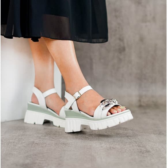 Thumbnail gambar ke-4 produk Pollux Bold WCSP 586 | Sepatu Sandal Wanita Wedges Kekinian