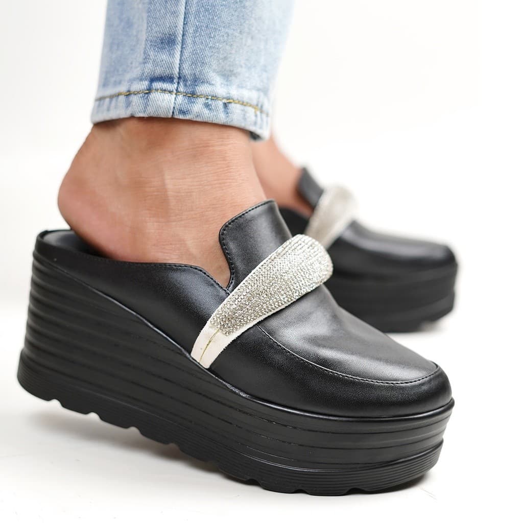 Thumbnail gambar ke-2 produk Pollux Terra Pinus WPOGO 15 - Sandal Wedges Wanita | Selop Wedges | Wedges Hak Tinggi