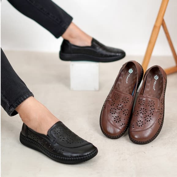 Gambar ke-10 produk Pollux Monday WDQ 2301 - Sepatu Flat Wanita Bahan Kulit