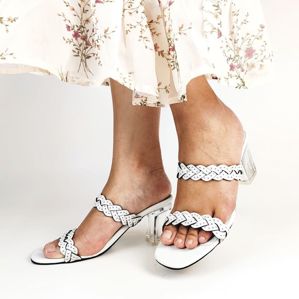 Thumbnail gambar ke-3 produk Pollux Simplicity WPOEO 25 - Sandal Wanita Heels Transparant