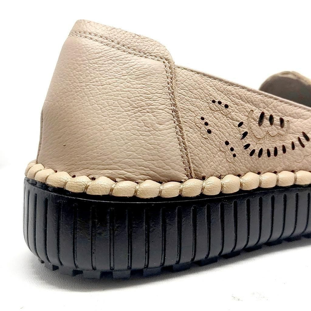Thumbnail gambar ke-4 produk Pollux Monday WDQ 2302 - Sepatu Flat Shoes Wanita Bahan Kulit