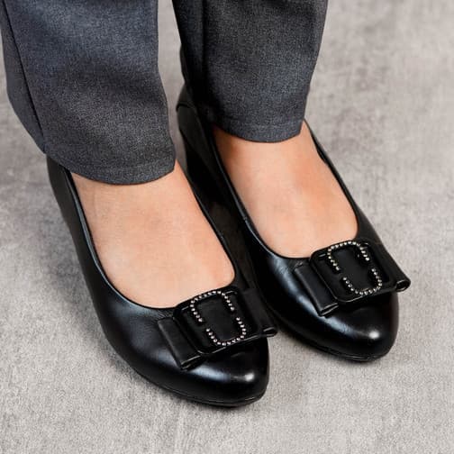 Thumbnail gambar ke-4 produk Pollux Monday WDQ 3068 Sepatu Pantofel Wanita | Sepatu Kerja | Sepatu Kantor Heels