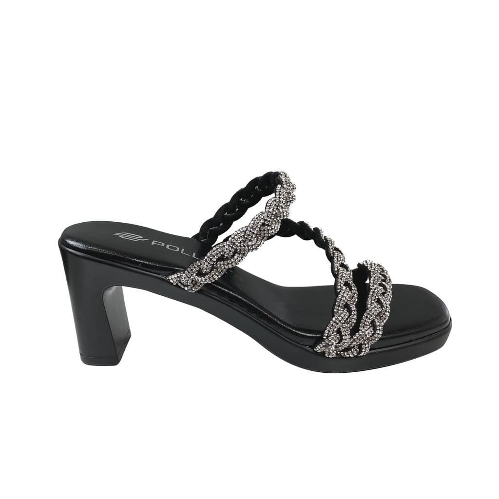Thumbnail gambar ke-8 produk Pollux WPOAT 02 - Sandal Heel Wanita | Sandal Wanita Kekinian