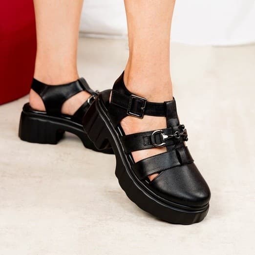 Thumbnail gambar ke-2 produk Pollux Bold WPOJV 21 - Sepatu Sandal Hak Chunky Wanita Kekinian