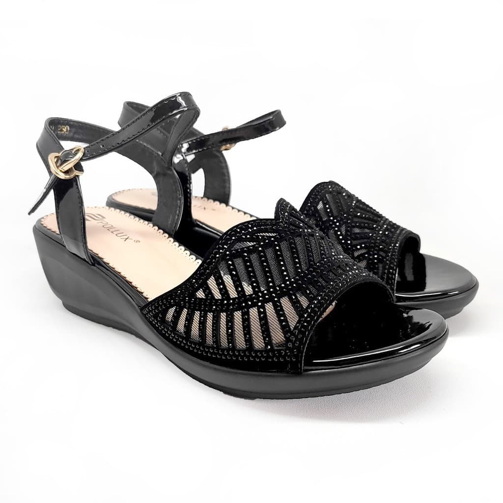 Thumbnail gambar ke-5 produk Pollux Aurora WDQ 5581 | Sepatu Sandal Wedges Wanita | Sandal Wedges | Wedges Pesta