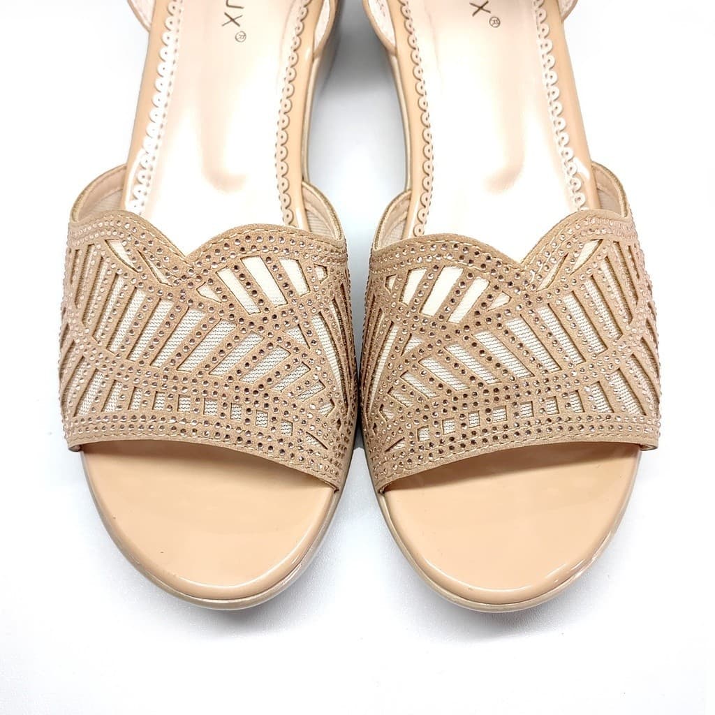 Thumbnail gambar ke-4 produk Pollux Aurora WDQ 5581 | Sepatu Sandal Wedges Wanita | Sandal Wedges | Wedges Pesta