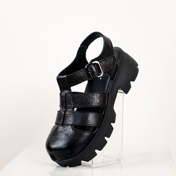 Thumbnail gambar ke-9 produk Pollux Bold WBB 852 Sepatu Sandal Wanita Bahan Kulit Asli | Sandal Wedges | Sandal Traveling
