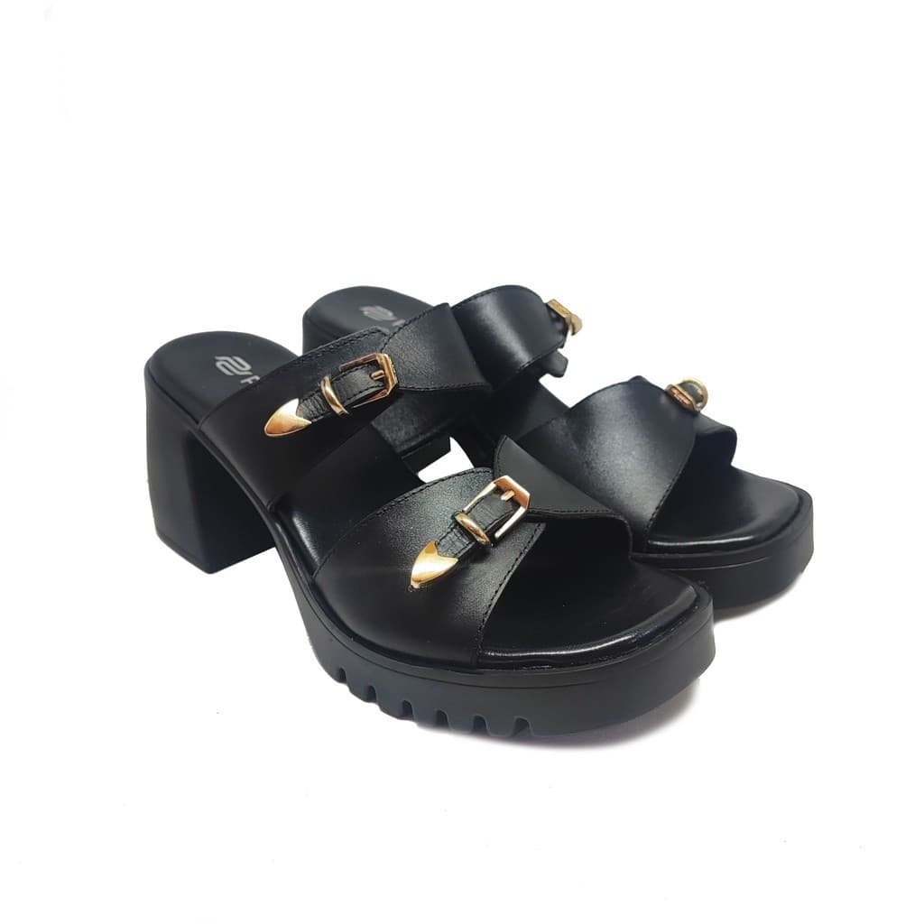 Thumbnail gambar ke-2 produk Pollux Classic WPOAY 03 - Sandal Heels Wanita | Wedges Wanita Kekinian