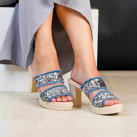 Thumbnail gambar ke-2 produk Pollux Classic WPOGN 31 - High Heels Pesta Wanita Kekinian | Heels Pesta Wanita 9Cm