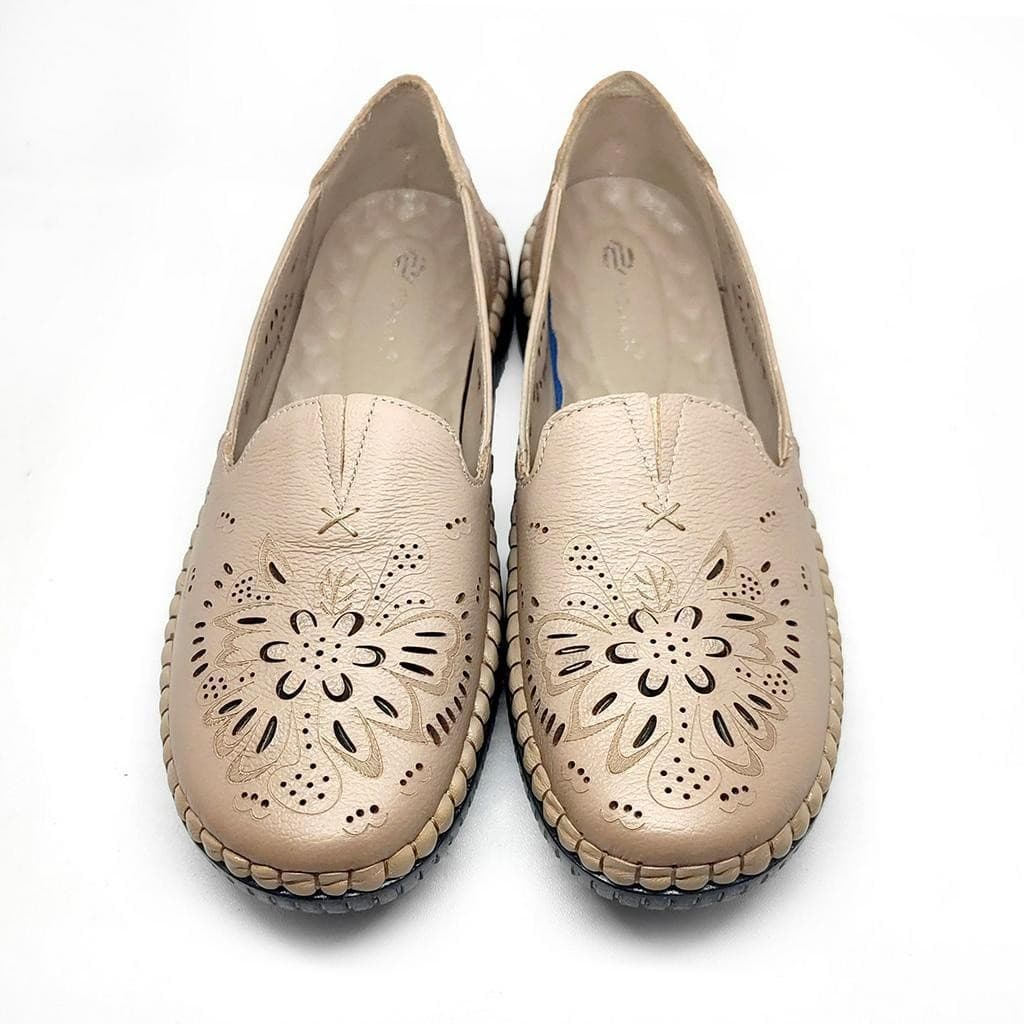 Thumbnail gambar ke-3 produk Pollux Monday WDQ 2302 - Sepatu Flat Shoes Wanita Bahan Kulit