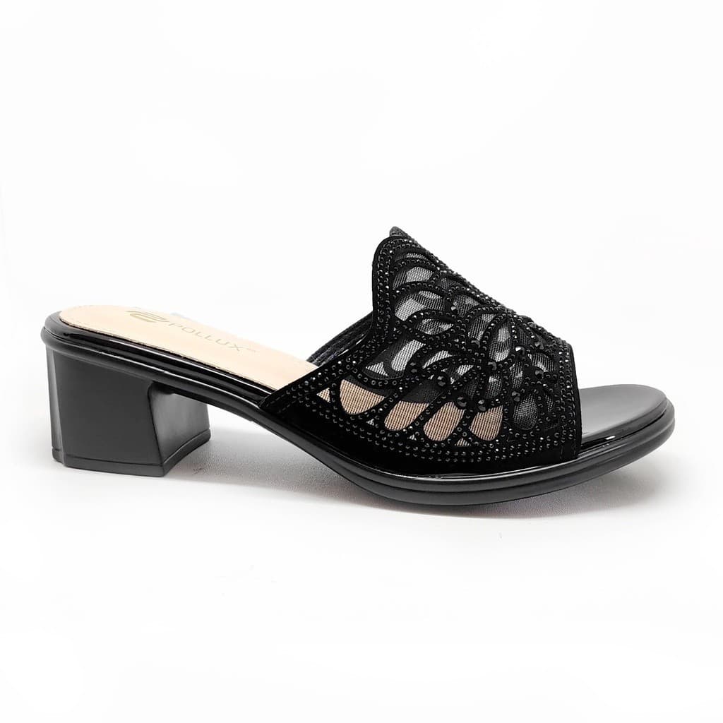 Thumbnail gambar ke-8 produk Pollux Aurora WDQ 2032 Sandal Heels Wanita | Heels Pesta | Selop Heels