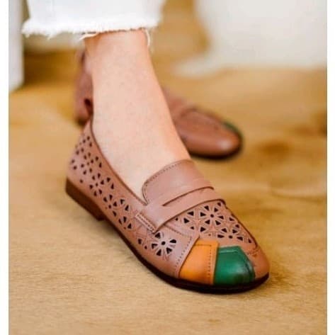 Thumbnail gambar ke-2 produk Pollux Monday WDQ 0878 - Sepatu Flat Wanita | Sepatu Kulit Wanita