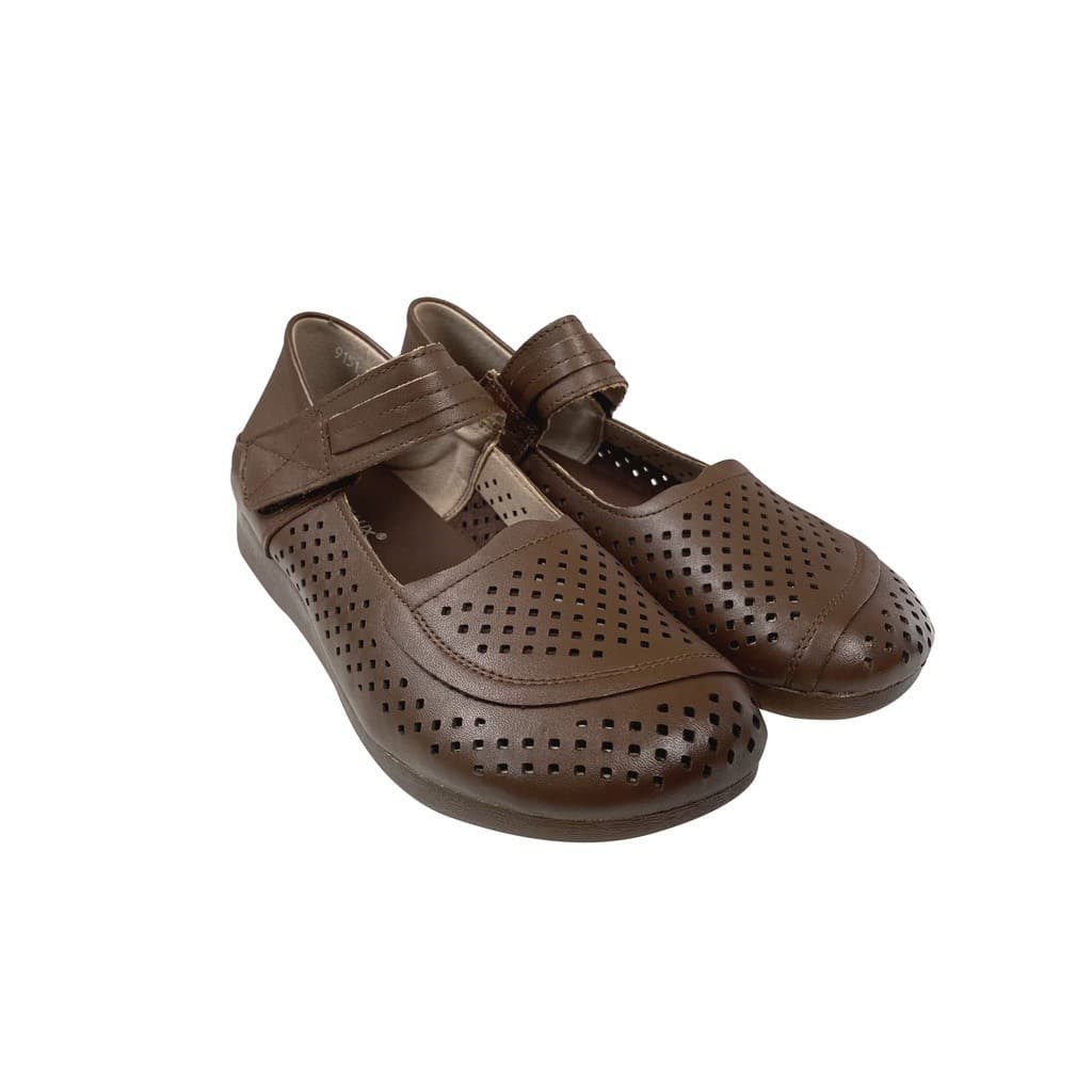 Thumbnail gambar ke-5 produk Pollux Monday WDQ 9151 - Sepatu Kerja Wanita Terbuat Dari Kulit Asli