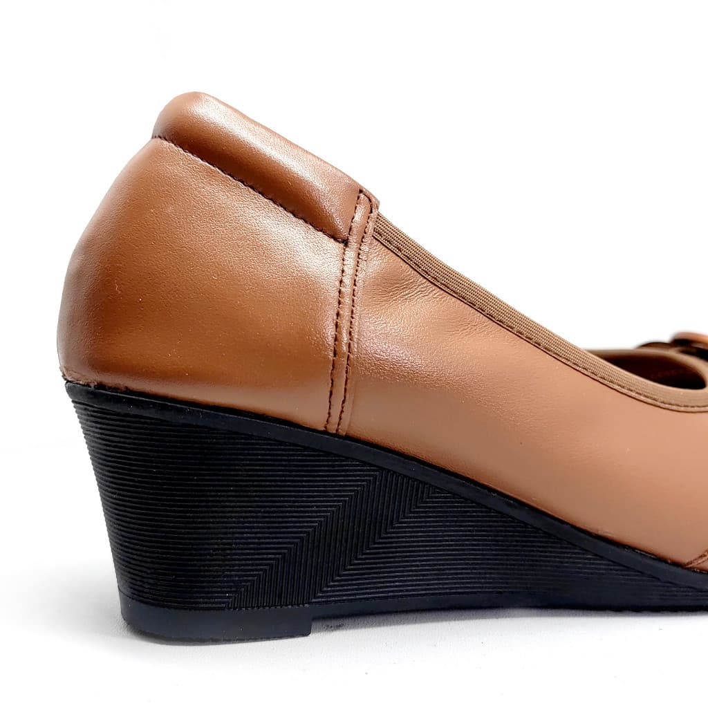 Thumbnail gambar ke-5 produk Pollux Monday WPOMZ 02 | Sepatu Kerja Wanita | Sepatu Wedges Wanita | Pantofel Wanita
