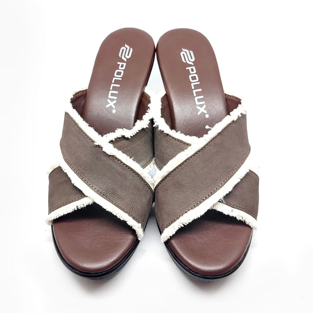 Thumbnail gambar ke-3 produk Pollux Classic WPOGN 14 - Heels Wanita | Sandal Heels | Sandal Wanita Bahan Kulit Hak Tinggi
