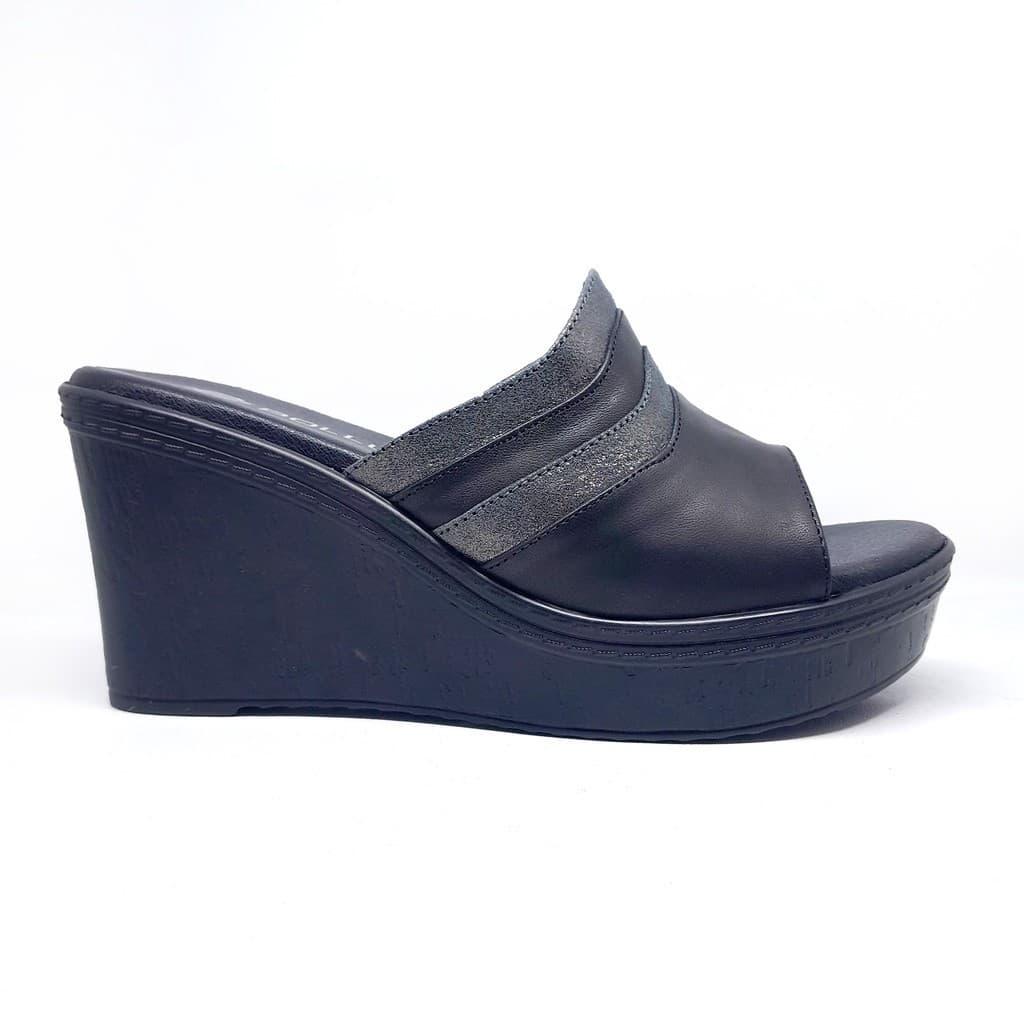 Thumbnail gambar ke-9 produk Pollux Terra Ek Gabus WPOKT 13 - Sandal Wedges | Selop Wedges | Sepatu Wedges Wanita