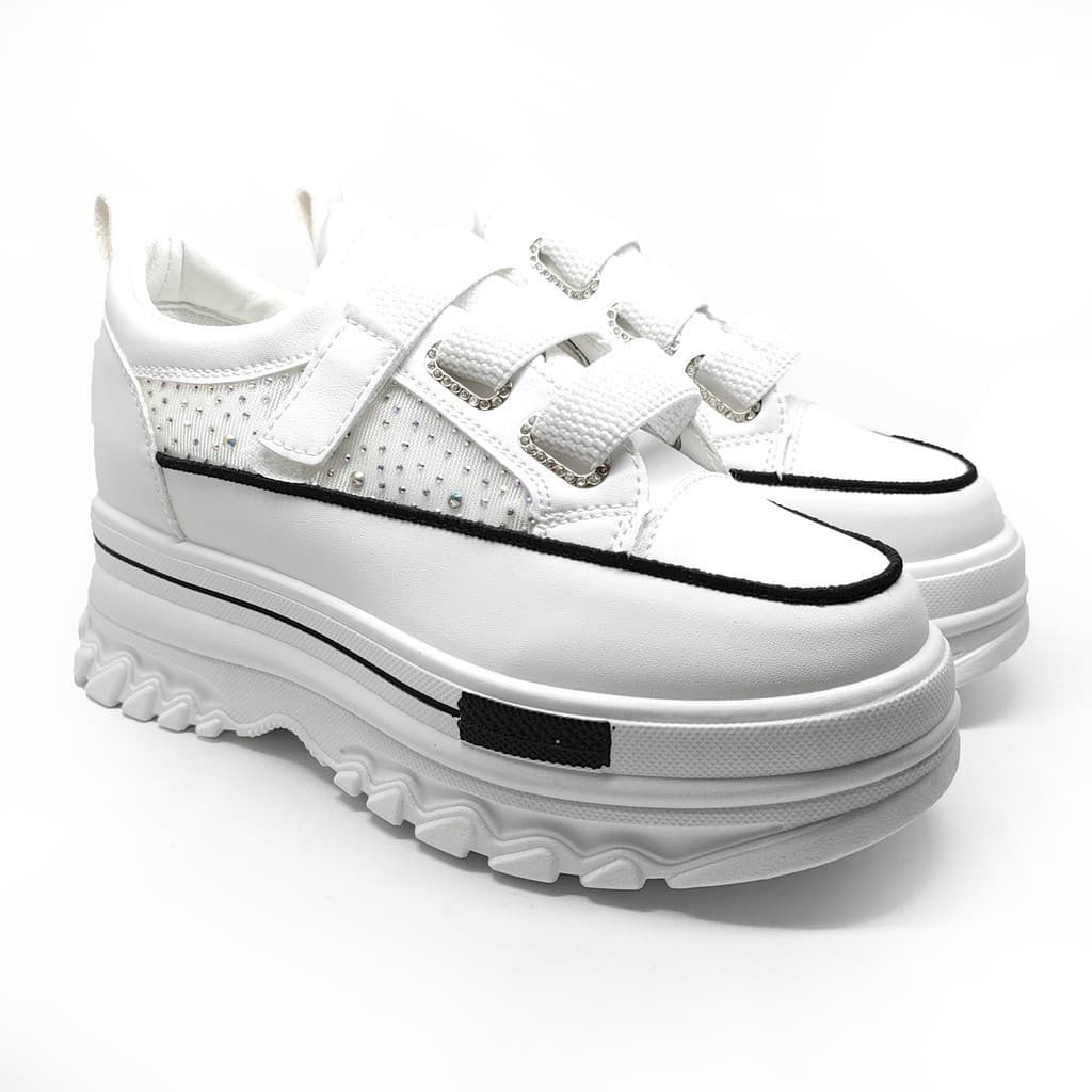 Thumbnail gambar ke-5 produk Mecer SYP Bora Jinju Collection | Sepatu Wanita | Sepatu Wedges | Sneakers Korea