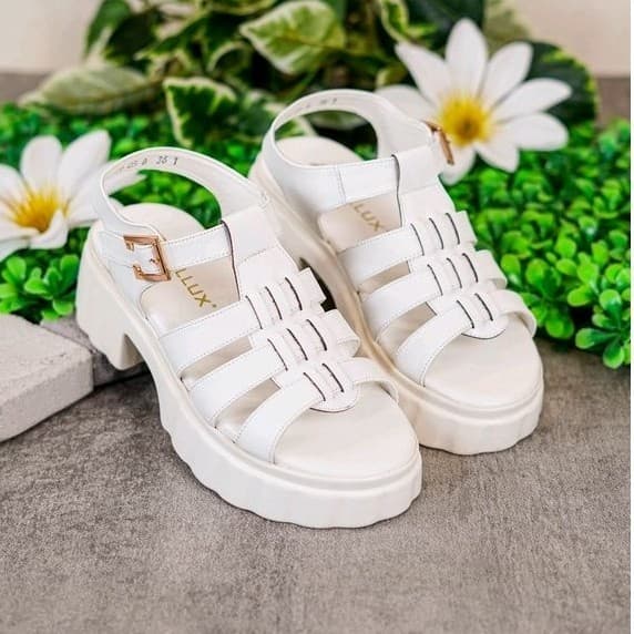 Gambar produk Pollux Bold WPOJV 05 - Sepatu Sandal Wanita Kekinian | Sepatu Sandal Wanita Hak Sedang | Chunky