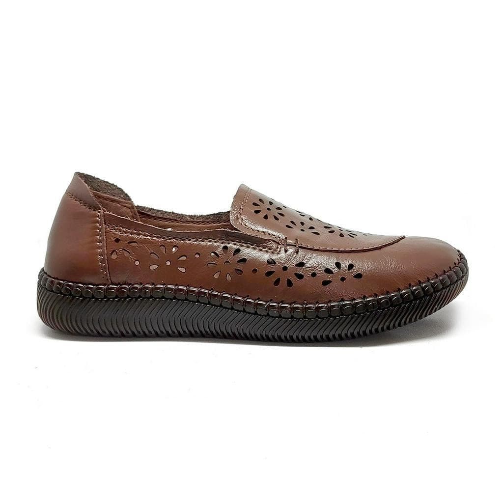 Thumbnail gambar ke-10 produk Pollux Monday WDQ 2301 - Sepatu Flat Wanita Bahan Kulit