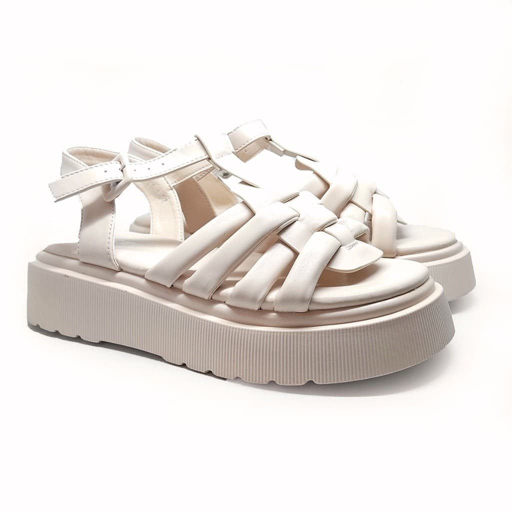 Thumbnail gambar ke-7 produk Mecer WAB Y11 - Sepatu Sandal Wanita | Sandal Platform | Sandal Wedges Wanita
