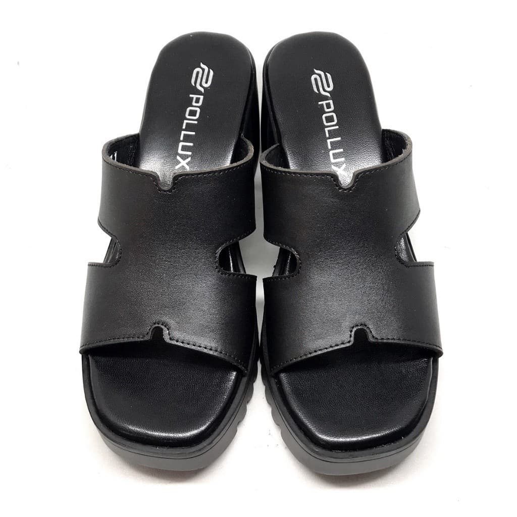 Thumbnail gambar ke-5 produk Pollux Classic WPOAY 01 | Sandal Heels | Heels Wanita Bahan Kulit