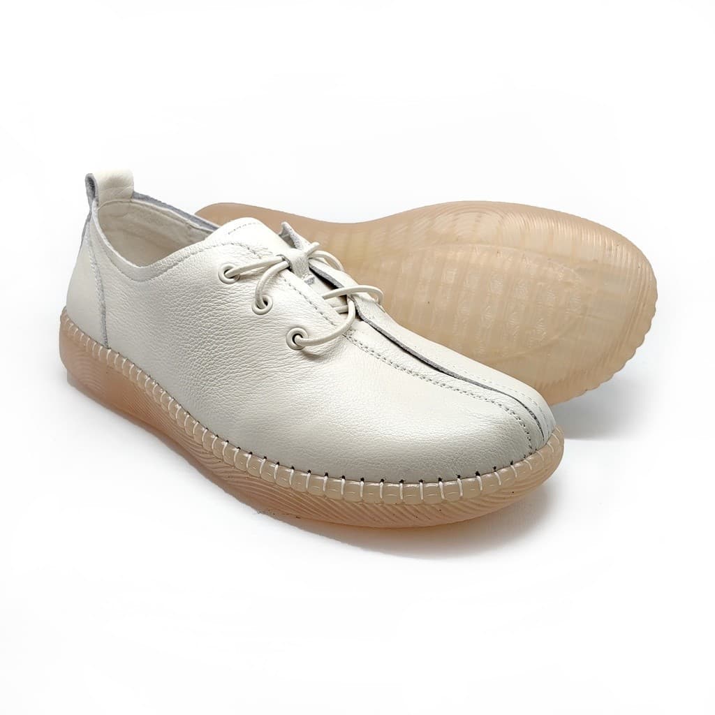 Thumbnail gambar ke-5 produk Pollux Monday WBB 256 - Sepatu Flat Wanita Bahan Kulit (Big Size Ready Size 41)