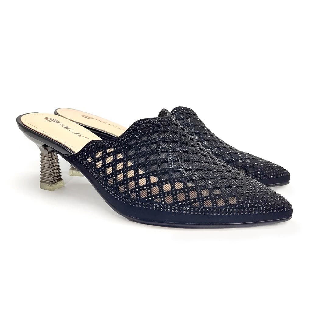 Gambar ke-9 produk Pollux Aurora | Selop Heels | Heels Pesta | Heels Wanita - WDQ 9578