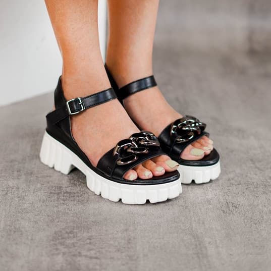 Thumbnail gambar ke-2 produk Pollux Bold WCSP 586 | Sepatu Sandal Wanita Wedges Kekinian