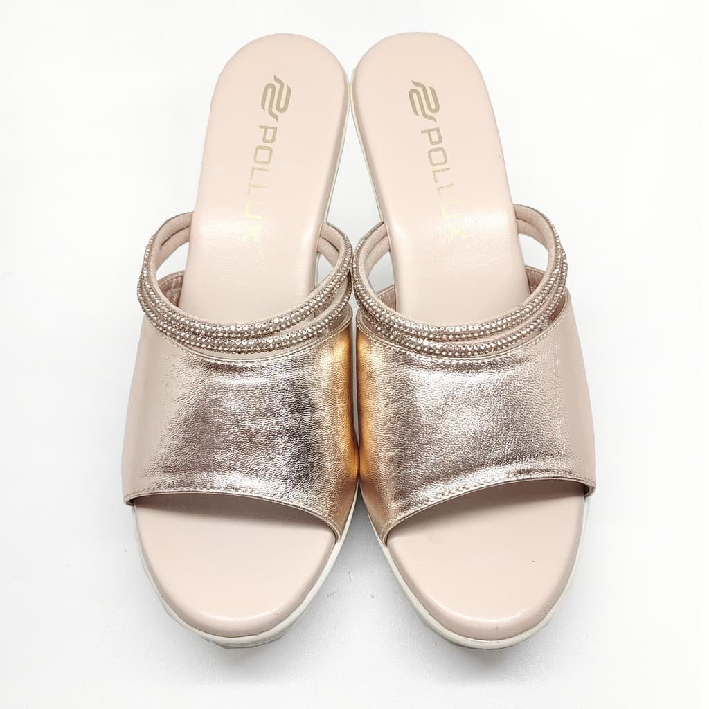 Thumbnail gambar ke-7 produk Pollux Classic WPOGN 01 - Sandal Heels | Heels Pesta | Sepatu Heels | Heels Wanita Bahan Kulit