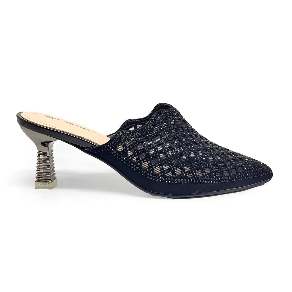 Thumbnail gambar ke-10 produk Pollux Aurora | Selop Heels | Heels Pesta | Heels Wanita - WDQ 9578