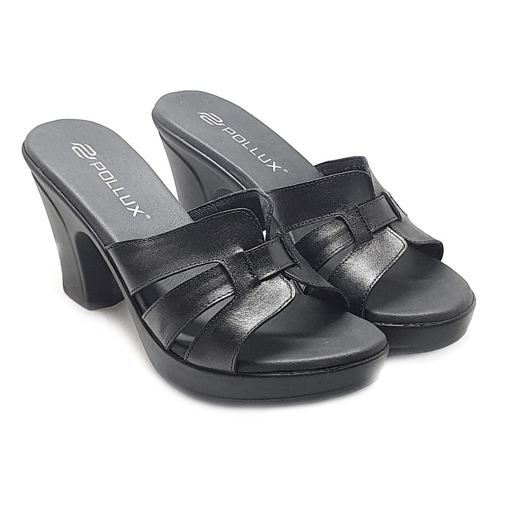 Thumbnail gambar ke-11 produk Pollux Classic WPOGP 33 - Heels Wanita Bahan Kulit Asli Tinggi  Hak 9Cm