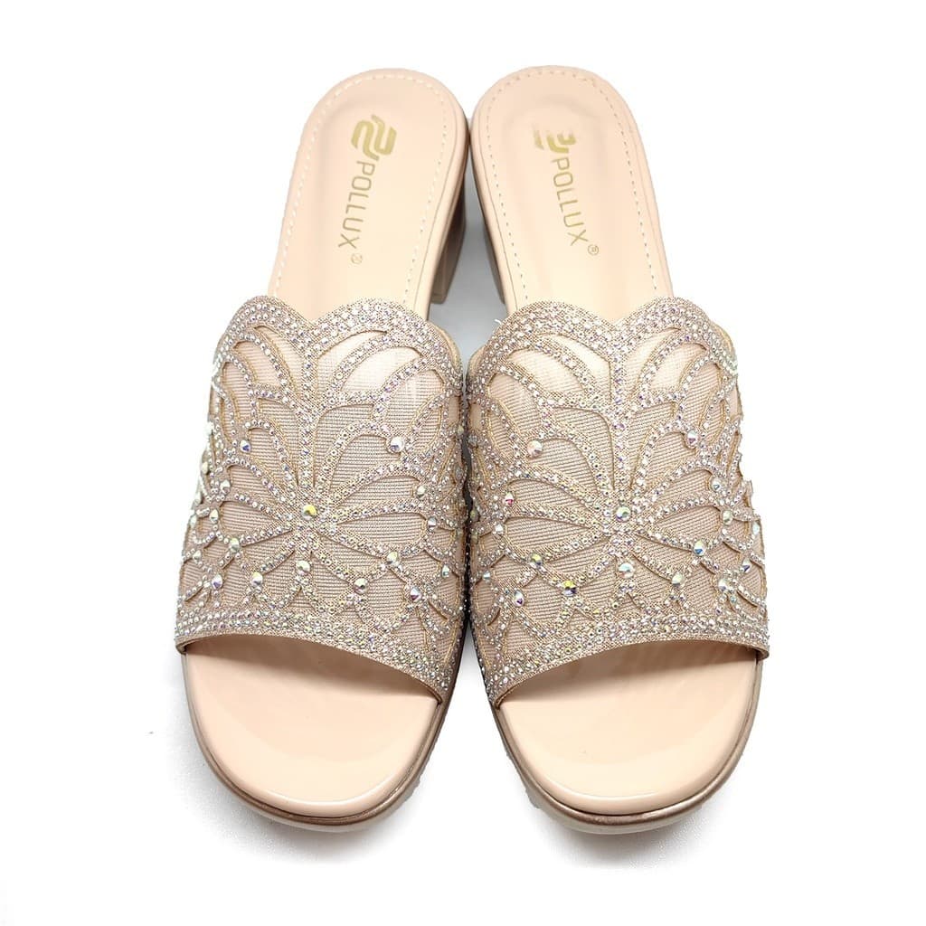 Gambar ke-7 produk Pollux Aurora WDQ 2032 Sandal Heels Wanita | Heels Pesta | Selop Heels