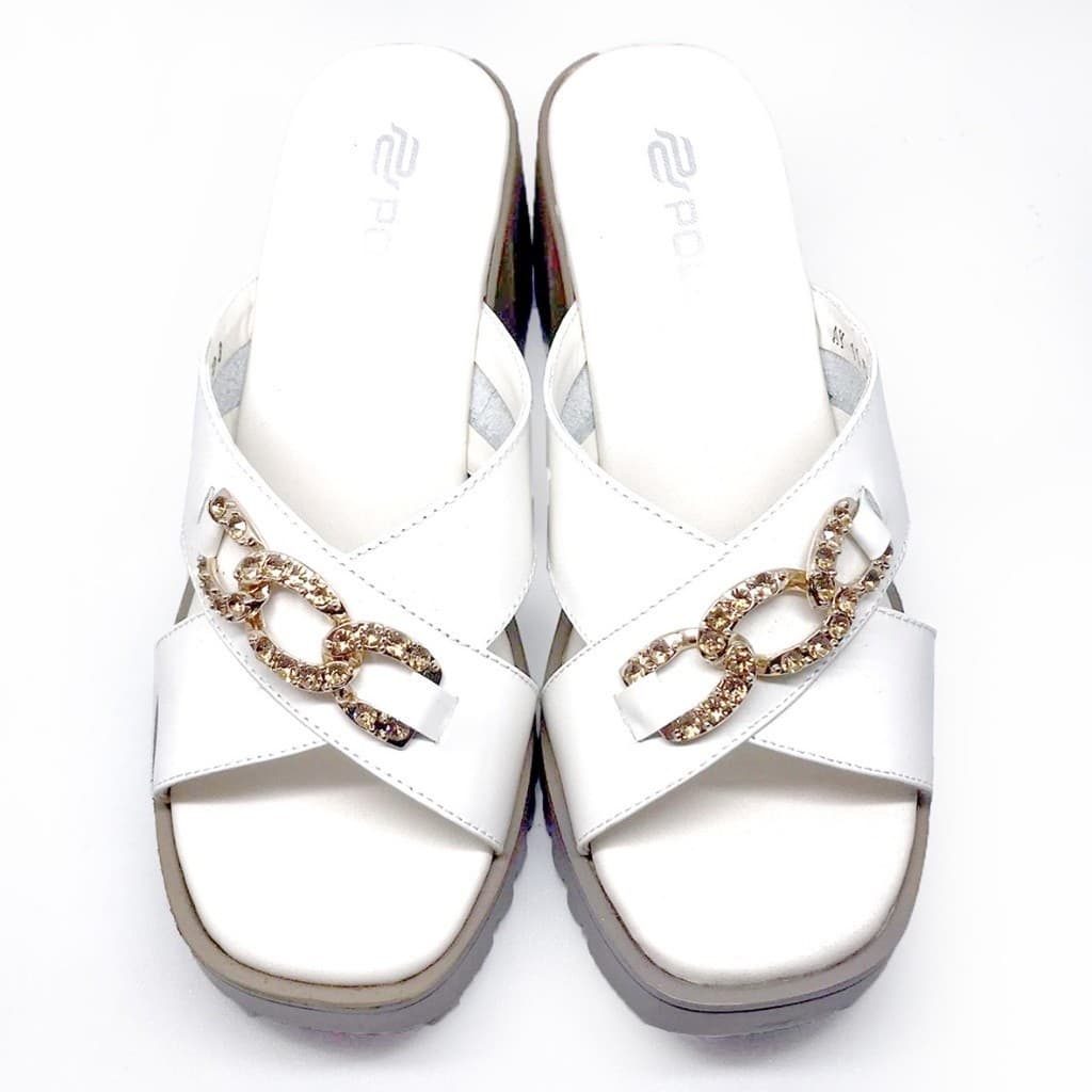Thumbnail gambar ke-6 produk Pollux Classic WPOAY 11 - Sandal Heels Wanita | Heels Pesta | Heels Wanita Bahan Kulit 8Cm