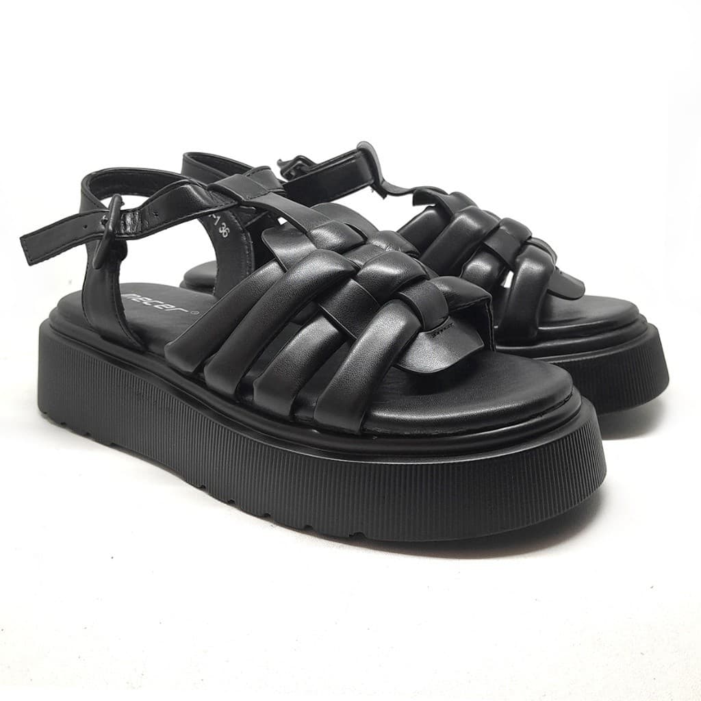 Gambar produk Mecer WAB Y11 - Sepatu Sandal Wanita | Sandal Platform | Sandal Wedges Wanita