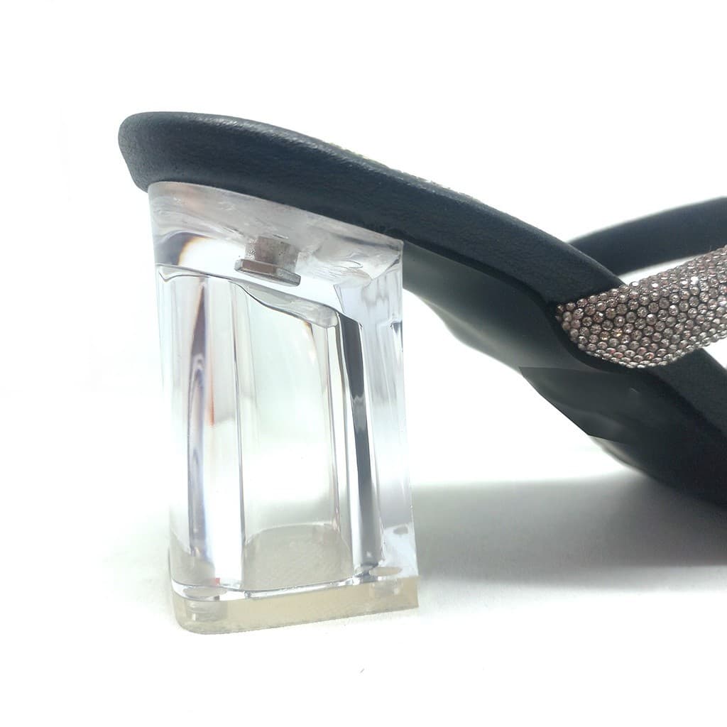 Thumbnail gambar ke-6 produk Pollux Simpilcity WPOEO 46 - Clear Heels | Heels Transparan | Sepatu Heels Wanita | Heels Casual 7Cm