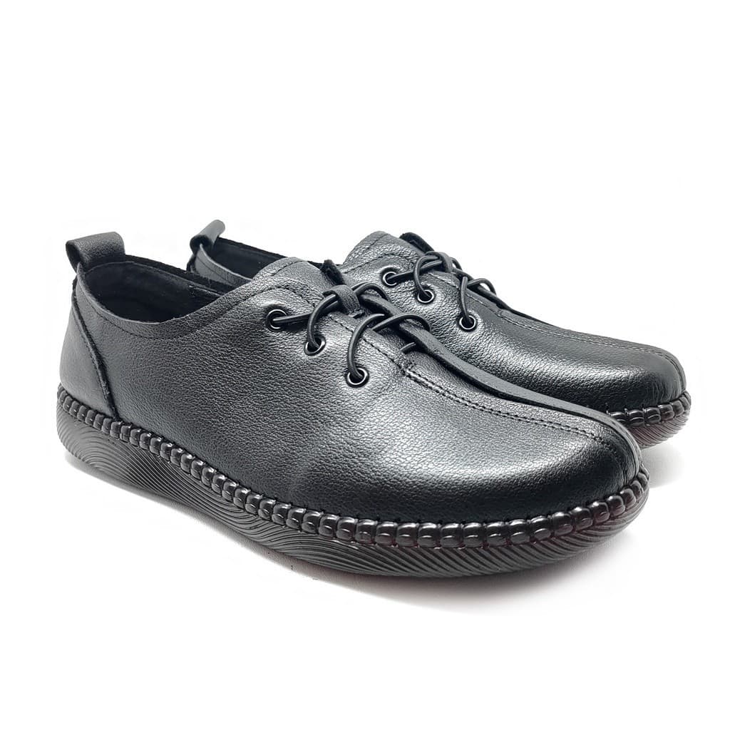 Thumbnail gambar ke-7 produk Pollux Monday WBB 256 - Sepatu Flat Wanita Bahan Kulit (Big Size Ready Size 41)