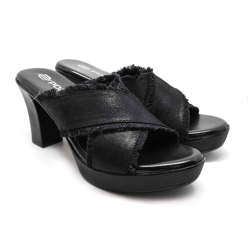 Thumbnail gambar ke-5 produk Pollux Classic WPOGN 14 - Heels Wanita | Sandal Heels | Sandal Wanita Bahan Kulit Hak Tinggi