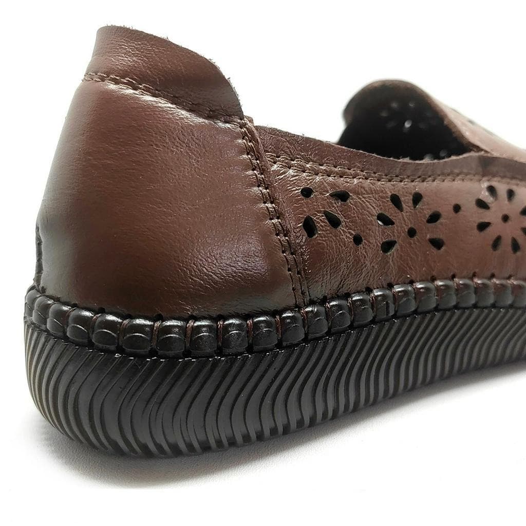 Thumbnail gambar ke-6 produk Pollux Monday WDQ 2301 - Sepatu Flat Wanita Bahan Kulit