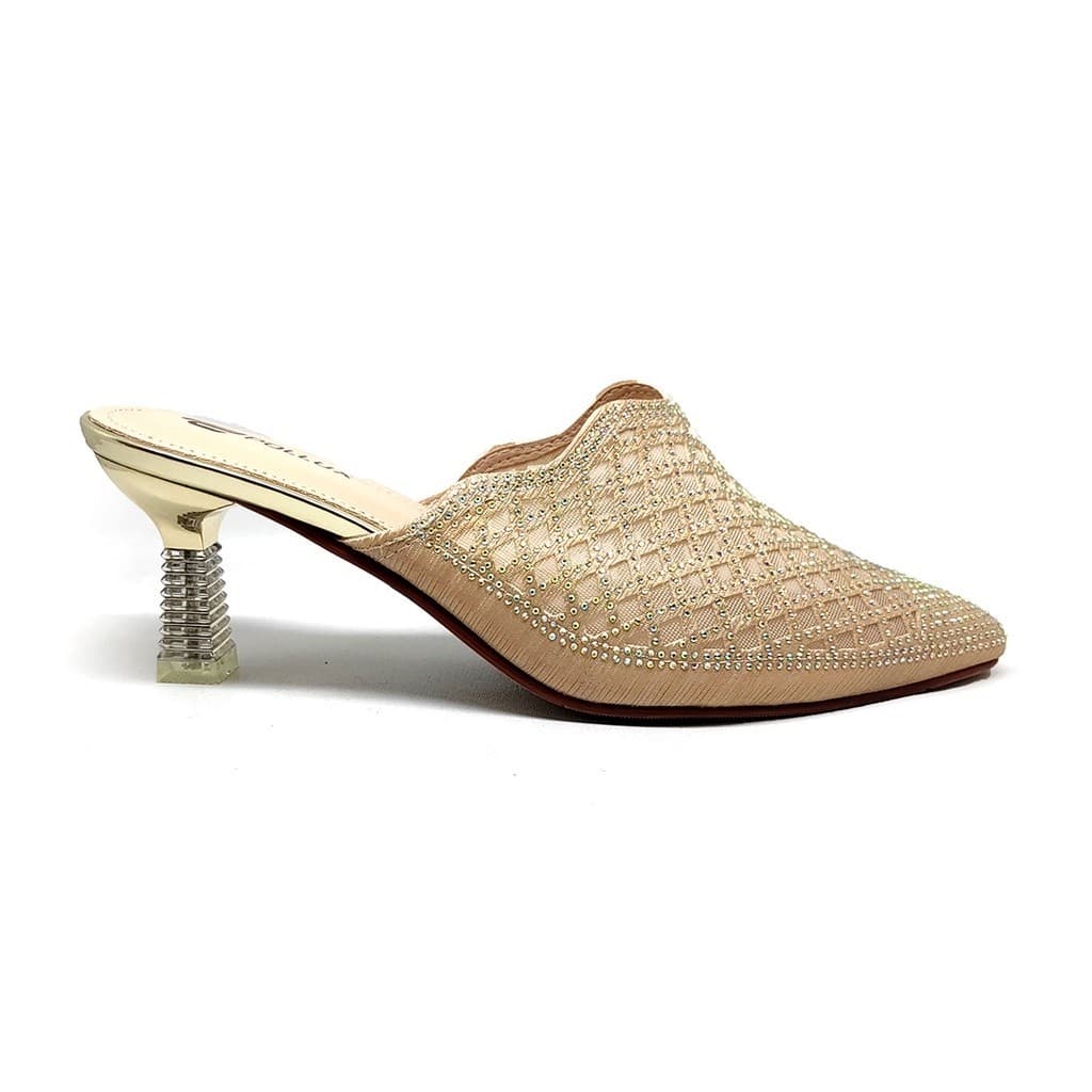 Thumbnail gambar ke-9 produk Pollux Aurora | Selop Heels | Heels Pesta | Heels Wanita - WDQ 9578