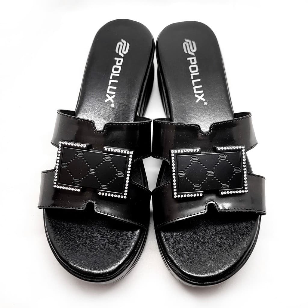 Thumbnail gambar ke-6 produk Pollux Daily WPOCO 63 | Sandal Wedges | Sandal Wanita Daily | Wedges Bahan Kulit